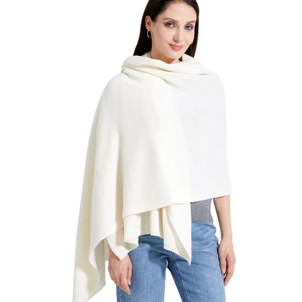 Soft Cashmere Blend Wrap Chic Women Scarf Stole for Women Travel Extra Large 87"x28"