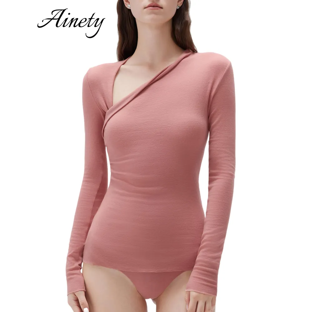 Cashmere Sweater Ultralight Knitwear Women Sweater Crew Neck Knitted Sweater Clothing Garment