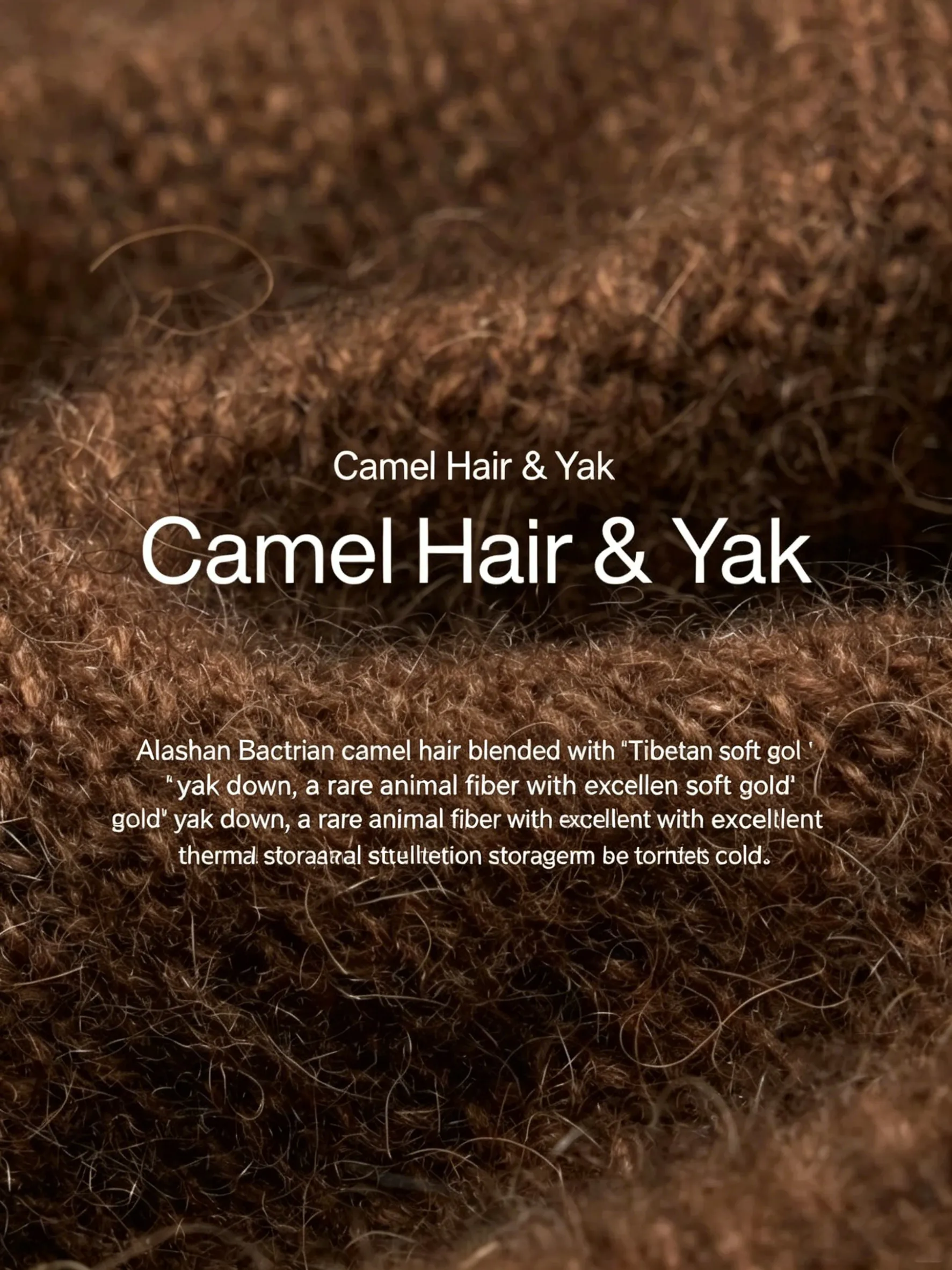 Camel Hair &amp; Yak
